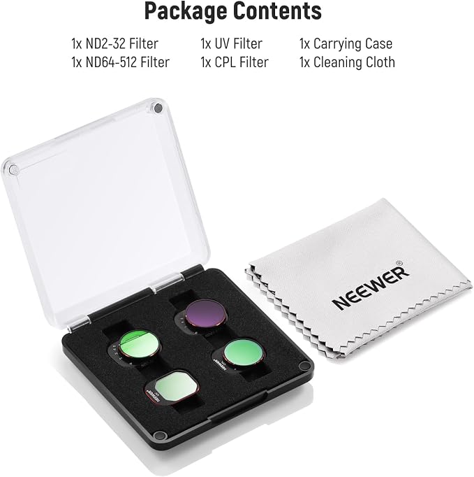 NEEWER Variable ND Filter Set Compatible