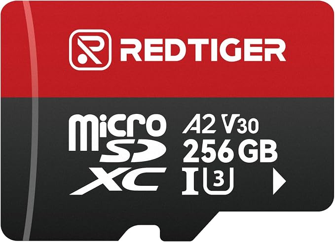 REDTIGER High Speed 256GB Micro SD Card
