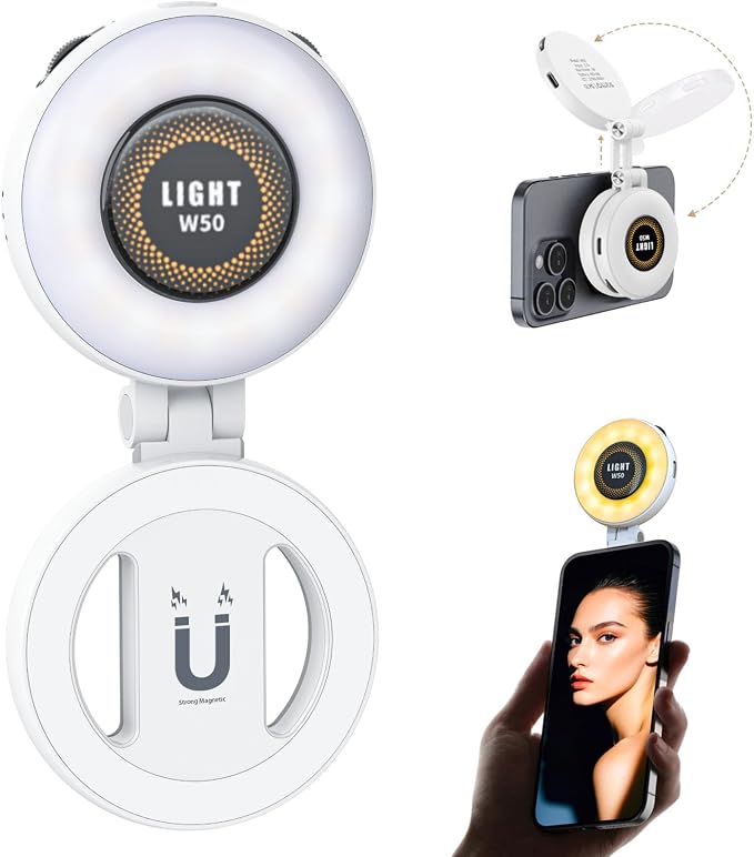 Magnetic Portable Selfie Light for iPhone