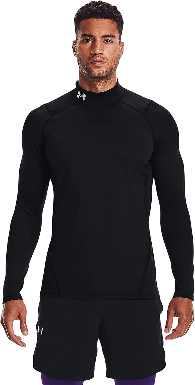 Under Armour Mens ColdGear Armour Fitted Mock