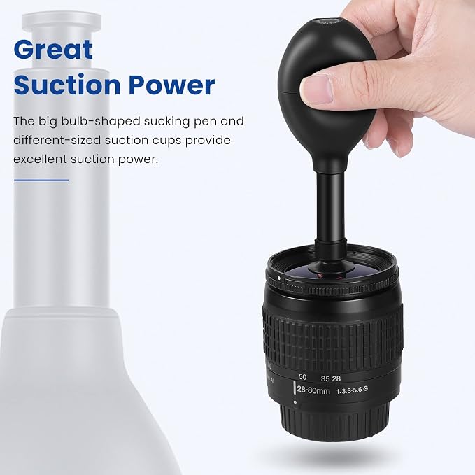 NEEWER 8-in-1 Lens Sucker Kit, IC Pick Up Vacuum Suction Pen