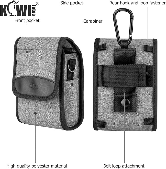 KIWIFOTOS Compact Camera Case Travel Pouch