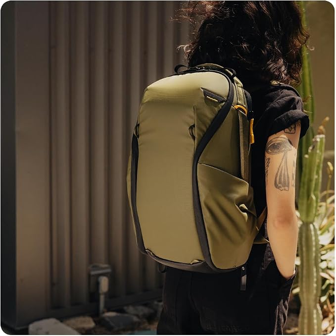 Peak Design Everyday Backpack Zip 15L, 270-Degree Zip, Dual Side Pockets