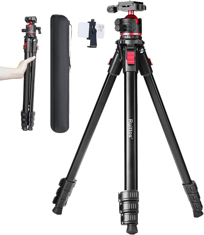 Travel Tripod, Canon G7X, DSLR/SLR Cameras, Video Camcorders, Action Cameras