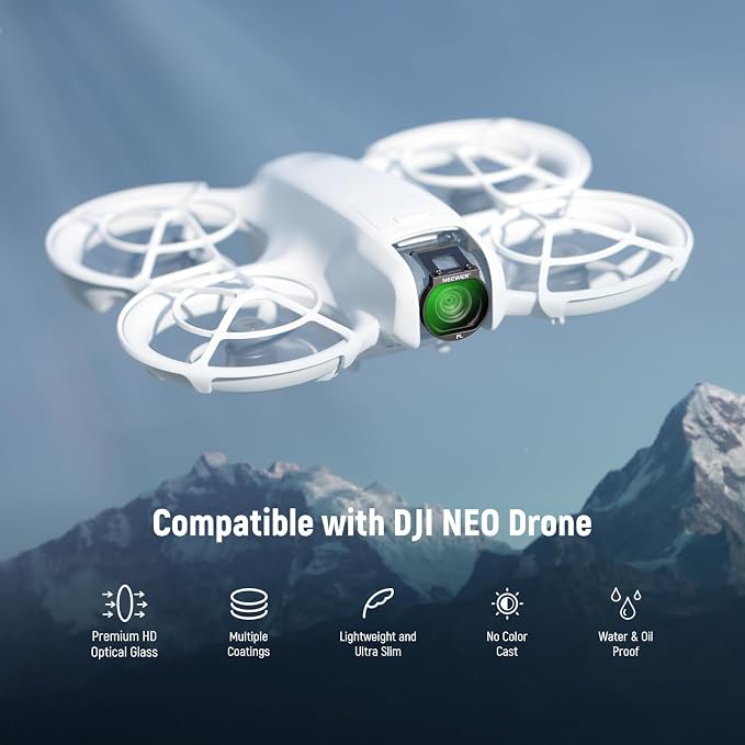 Neewer CPL Filter for NEO Drone, Ultra Slim Metal Multicoated HD Optical Glass