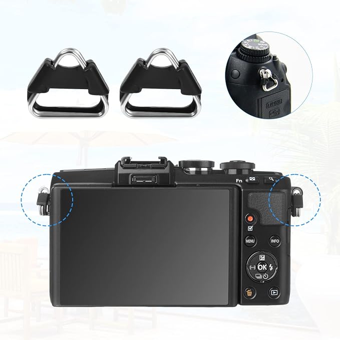 6pcs Camera Quick Release Strap, Adjustable Quick Release Buckle