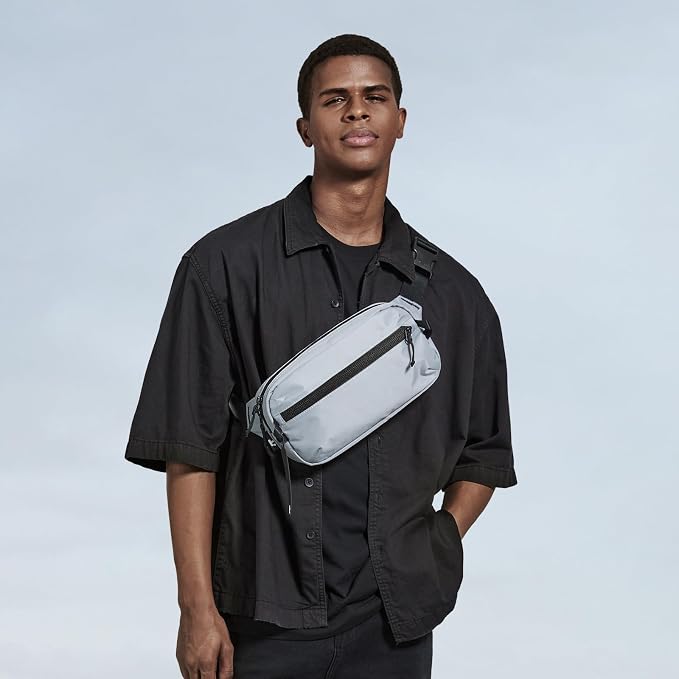 tomtoc 3.5L Sling Bag with RFID Blocking, Crossbody Bag Chest Shoulder Pack