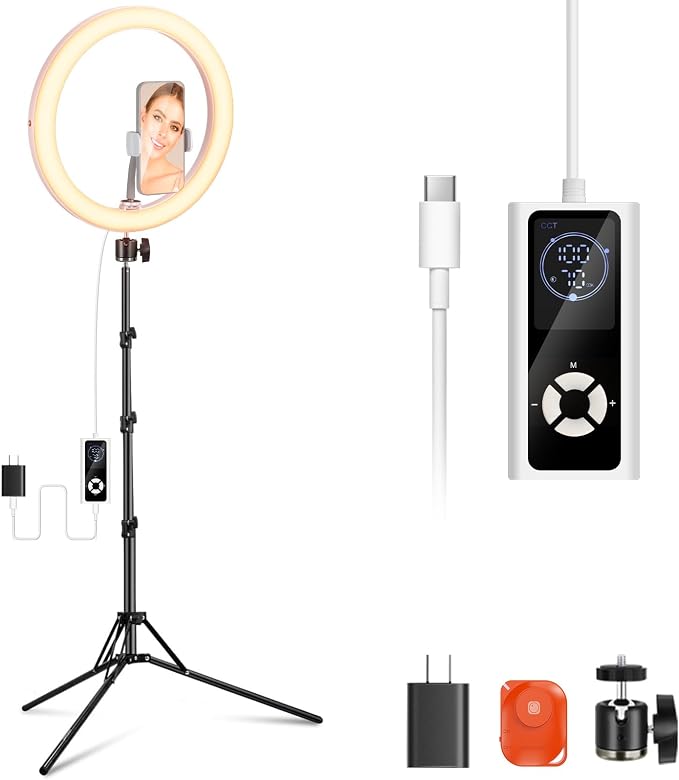 NEEWER RH12B Pro 12" 30W High Power LED Ring Light