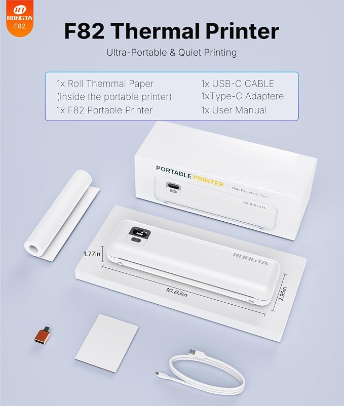Rongta Portable Printer Wireless