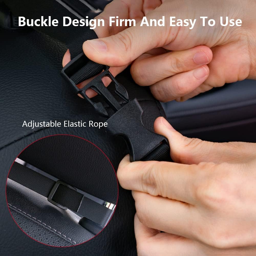 Car Net Pocket Handbag Holder Between Seat Back Organizer Storage Bag, Purse Holder for Console Front Seat Storage Barrier, Rhinestone Car Storage Organizer Between Front Seats, Multicolor