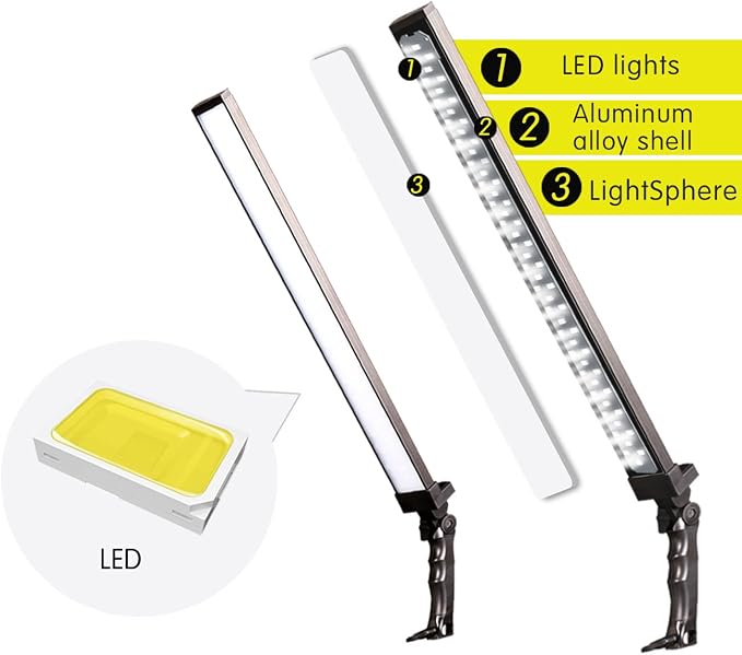 Photography Studio LED Lighting Kit Adjustable Light Professional Electrical