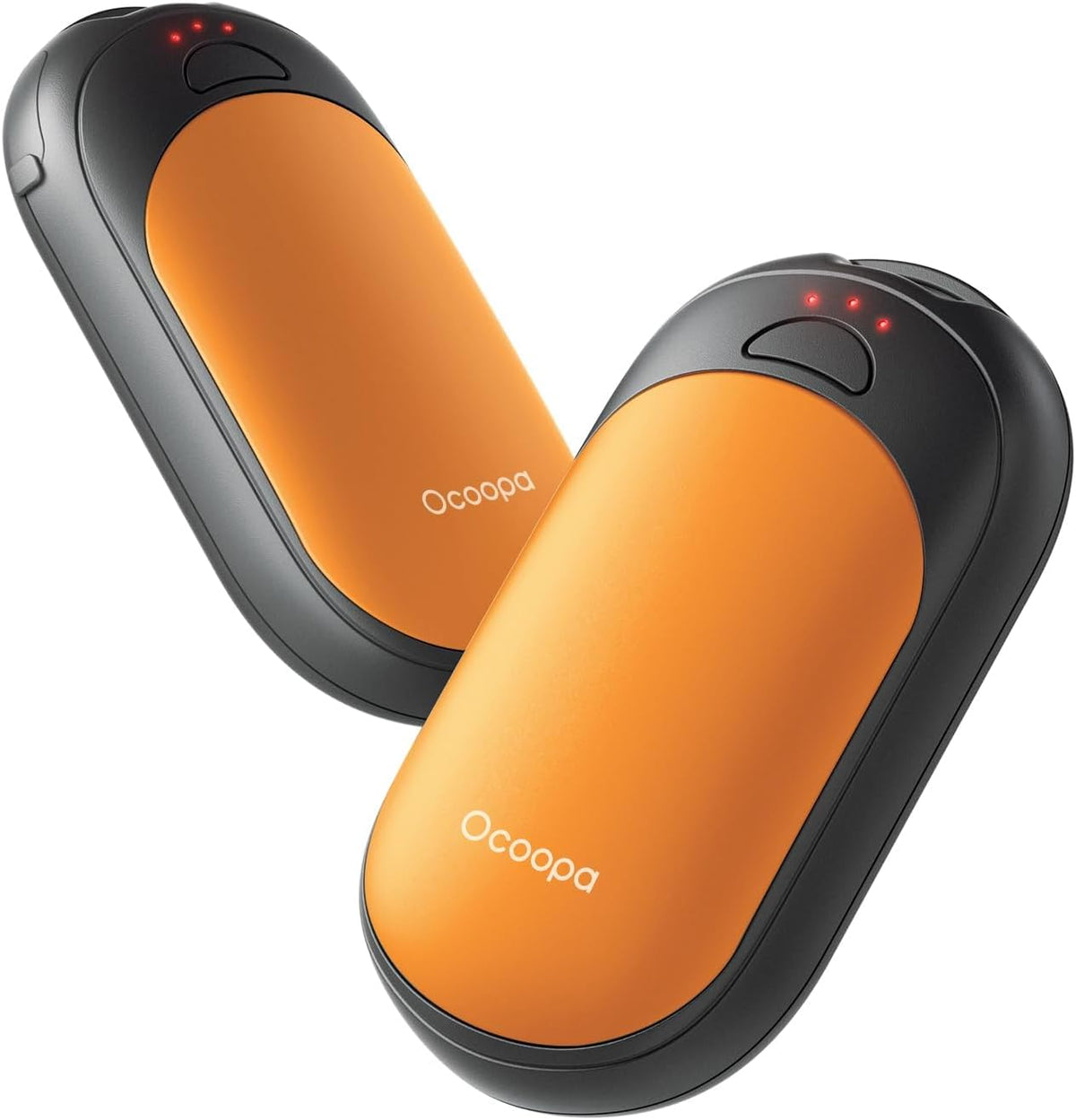 OCOOPA Rechargeable Magnetic Hand Warmers - 2 Pack with 3 Heat Settings, Pocket-Sized, Lasts Up to 8 Hours | Ideal for Outdoor Activities and Gifts
