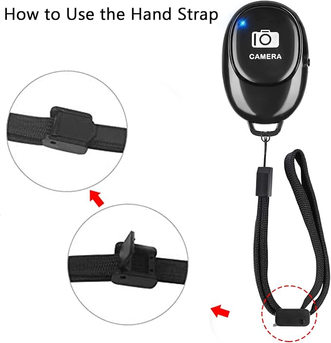 Phone Camera Remote Control for Photos & Videos, Wireless Camera Remote Shutter