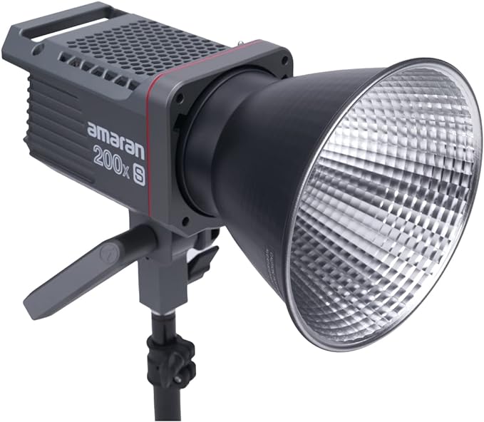 amaran 200x S 200W Bi-Color LED Video Light, DC/AC Power Supply Bowens Mount