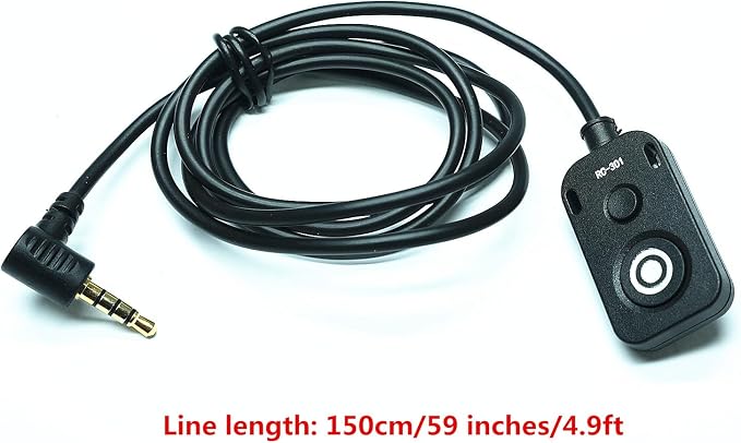 The RC301-DC3 Substitution for Nikon mc-dc3 Remote Release The 150cm/59in Small