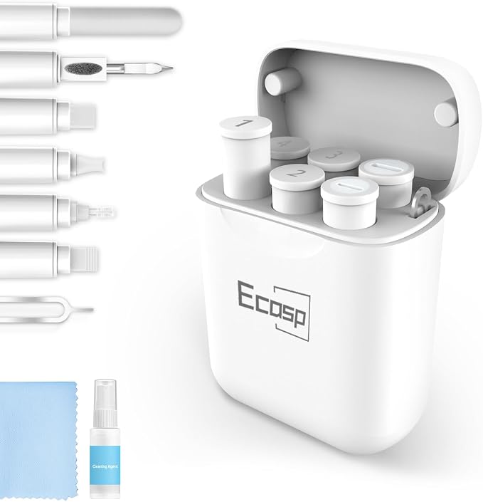 ECASP Cleaner Kit for AirPod, Cell Phone Cleaning Repair & Recovery for iPhone