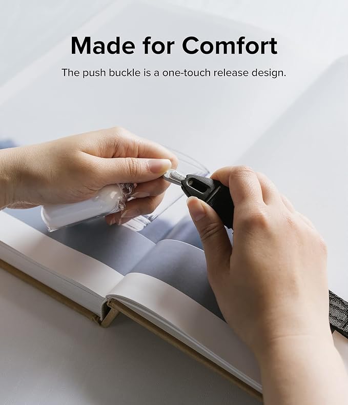 Ringke Hand Strap Designed for Camera Strap and Phone Strap, Adjustable Sturdy