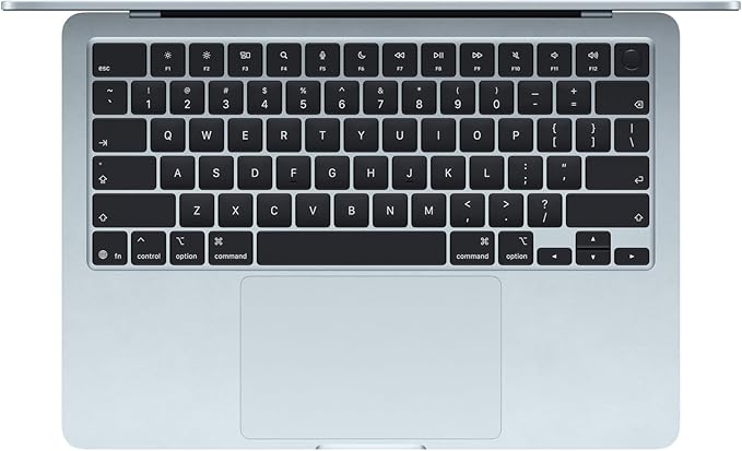 Apple 2026 MacBook Air 13-inch Laptop with M5 chip: Built for AI, 13.6-inch Display, 24GB Unified Memory, 1TB SSD, 12MP Center Stage Camera, Touch ID, Wi-Fi 7; Sky Blue with AppleCare+ (3 years)