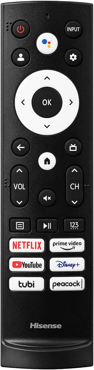 Hisense 75-Inch Class A6 Series 4K UHD Smart Google TV with Alexa Compatibility, Dolby Vision HDR, DTS Virtual X, Sports & Game Modes, Voice Remote, Chromecast Built-in (75A6H)