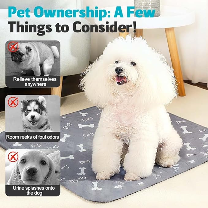 Puppy Pads for Dogs, 2026 New Washable Puppy Pads with Pheromones, Pee Pads for Dogs & Cats, Durable Leak-Proof & Anti-Slip Pet Training Pads for Home & Travel, Reusable (Brown, 15.7" x 23.6")