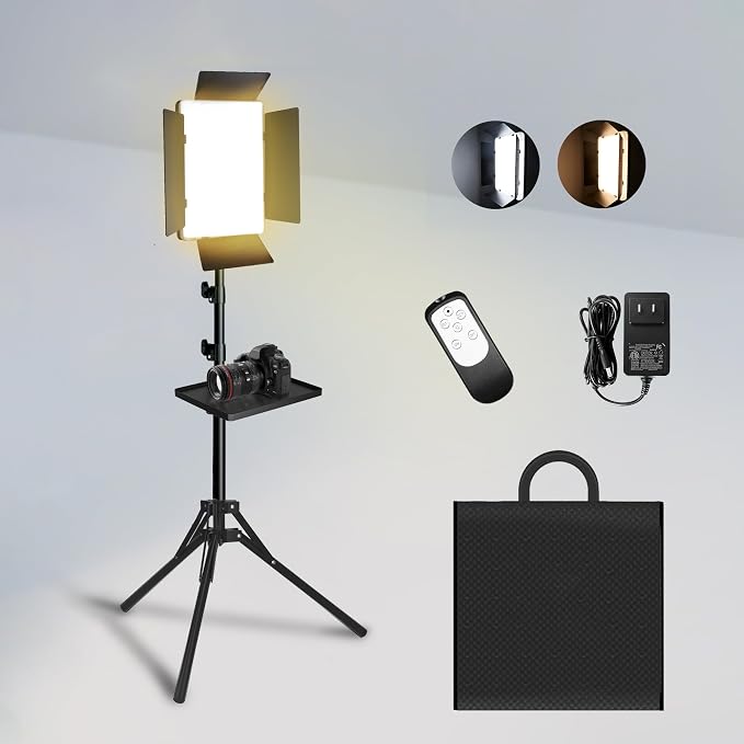 36W Photography Lighting, Arsoer Bi-Color 2700K-6500K Studio Lights
