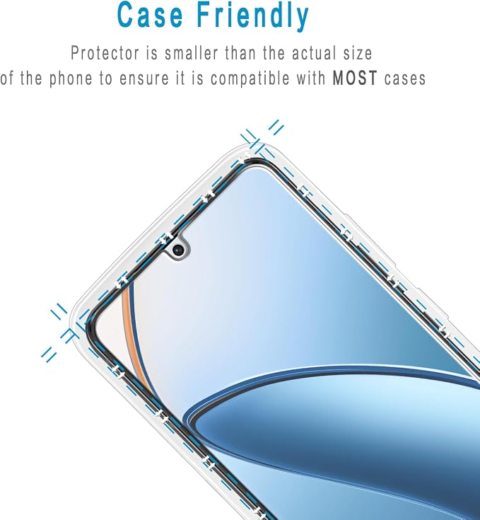 2 Pack Screen Protector for Samsung Galaxy S22 Plus 5G Tempered Glass