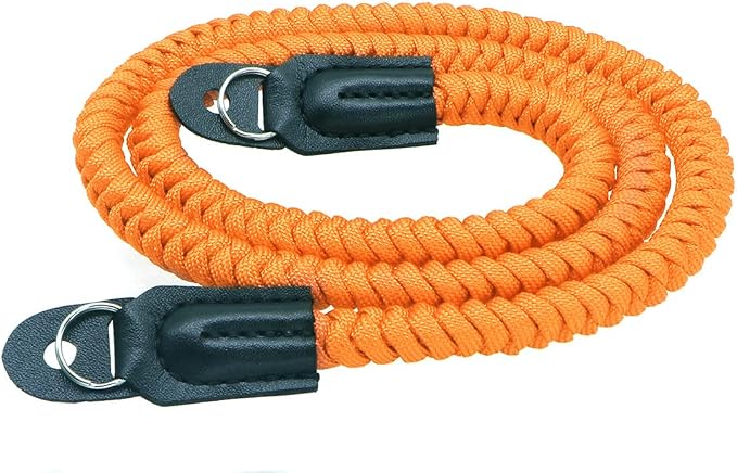 Paracord Woven Camera Neck Shoulder Strap Belt Hand Compatible