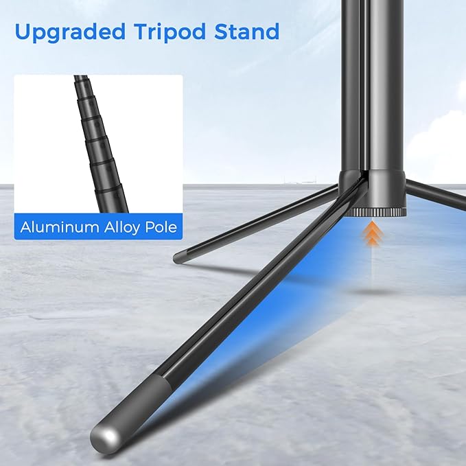 Selfie Stick Travel Tripod for Cell Phone