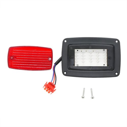 DIYOLFALL Golf Cart LED Tail Light Kit Fits Club Car 1982-Newer DS models with LED lights and has a 3 wire wiring plug 1017035