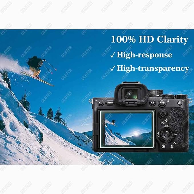 ULBTER Screen Protector for Sony A7 IV Alpha 7 IV A7IV A7M4 A74 & Hot Shoe