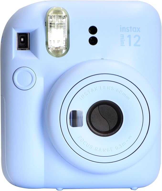 FUJIFILM Instax Mini 12 Pastel Blue Camera Bundle