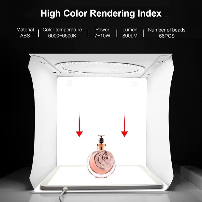 PULUZ 29cm Photography Shadowless Light Panel Ultra Bright LED Fill Light