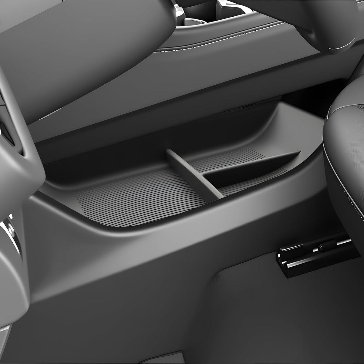 SKTU 2024 2025 2026 2027 Chevy Traverse Center Console Organizer Silicone