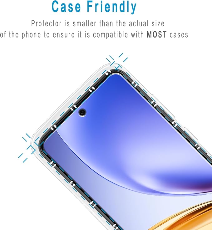 2 Pack Screen Protector for Google Pixel 8a Tempered Glass