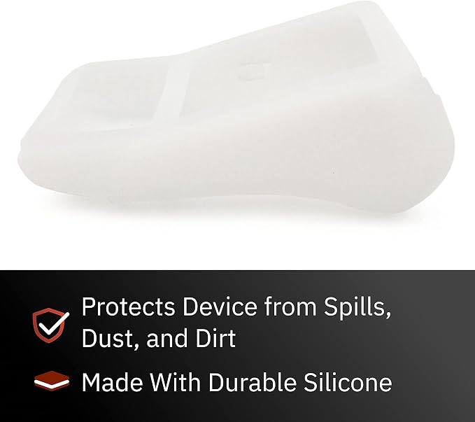 Verifone V400M Protective Carrying Case, Translucent Silicone Credit Card