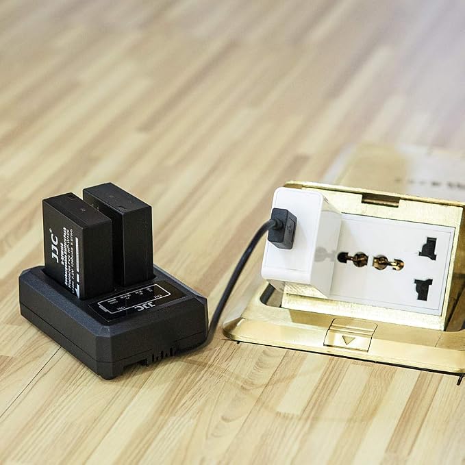 JJC NP-W126 NP-W126S Battery Charger USB Dual Slot