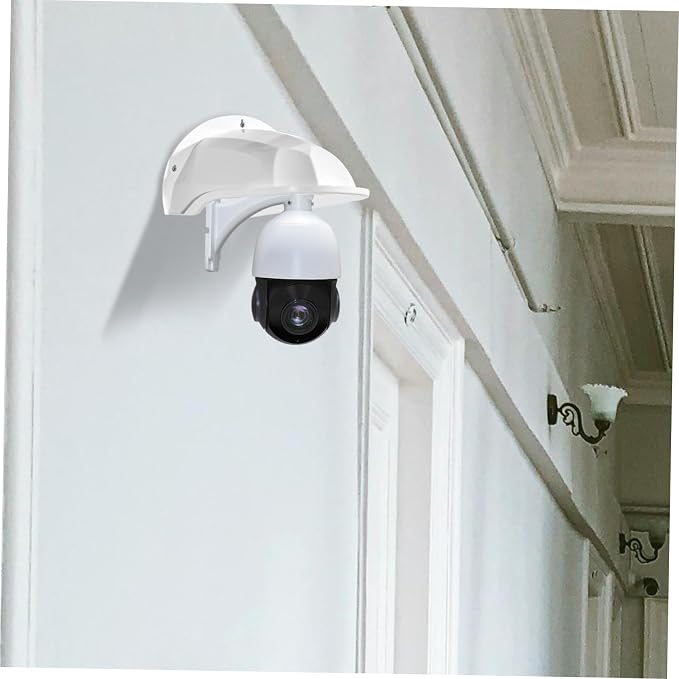 NUOBESTY Outdoor Camera Rain Cover 4 Pack Weatherproof Security Camera Shelter