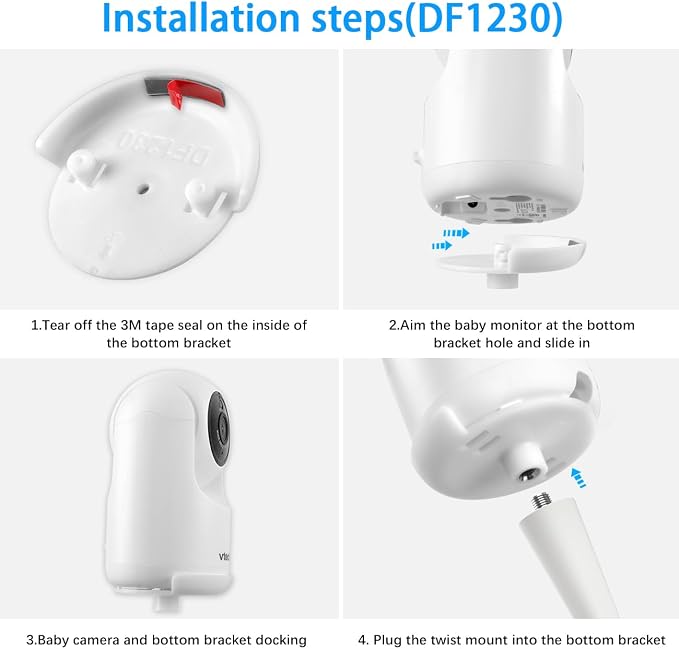 Flexible Twist Baby Monitor Mount