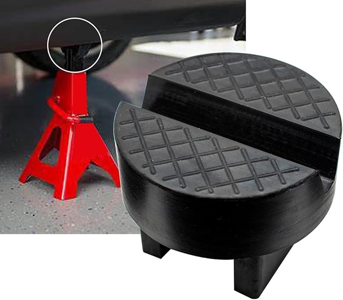 Unique Design Universal Car Jack Stand Support Pad Floor Lifting Slotted Frame Rail Protector Guard Pinch Weld Protector Rubber