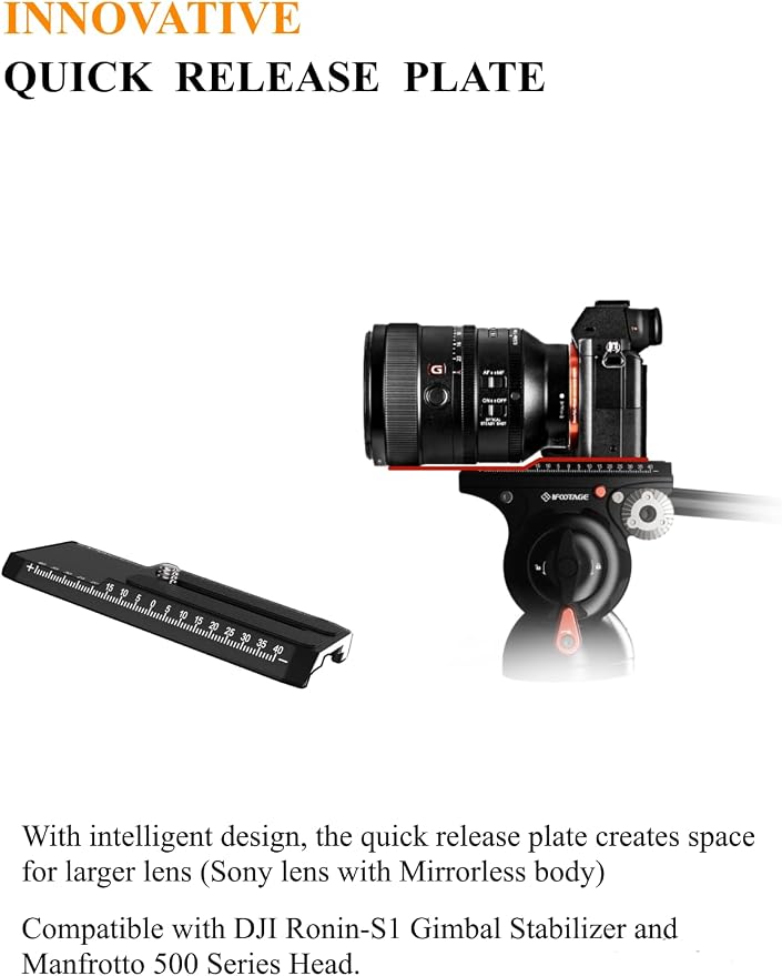 IFOOTAGE Monopod Cobra 3 Strike A150S+K5S, 1/4'' & 3/8'' Quick Release