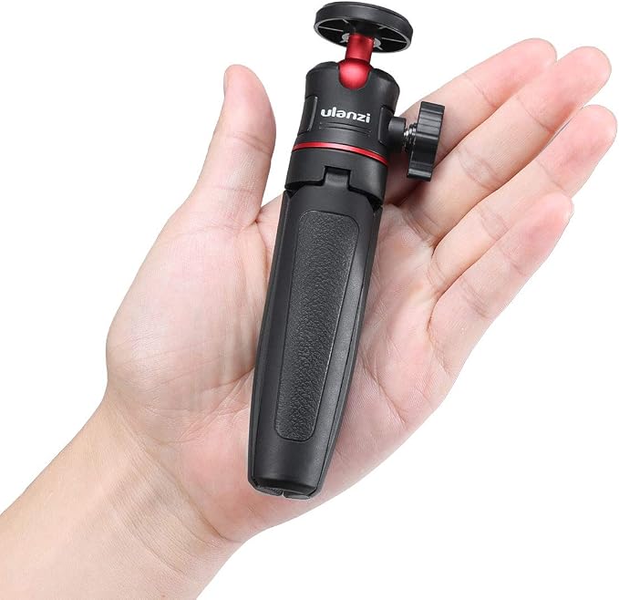 ULANZI MT-08 Extension Pole Tripod, Mini Selfie Stick Stand Handle Grip