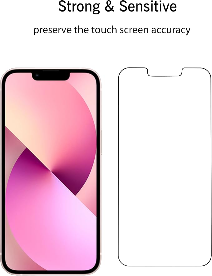 Ailun Screen Protector for iPhone 13 mini Display 2021 3 Pack Tempered Glass