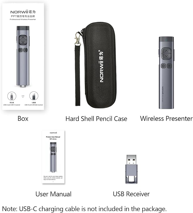 Norwii N97s TV Screen Presentation Clicker