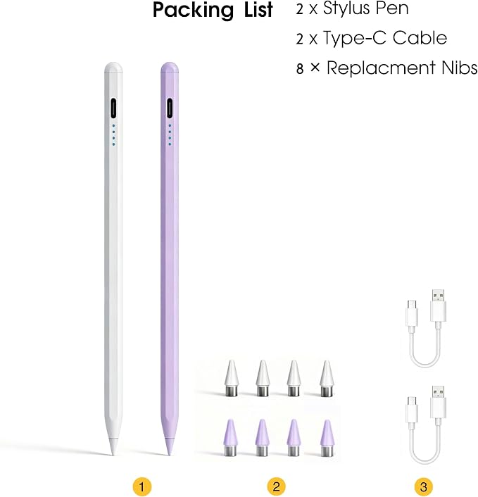 Stylus Pen for Samsung Galaxy Tab A11 / A11+, A9 / A9+, A7 Lite, Active