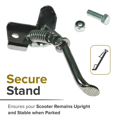 AlveyTech Kickstand with Screws Compatible with the Razor EcoSmart Metro Electric Scooter (W13114501028)