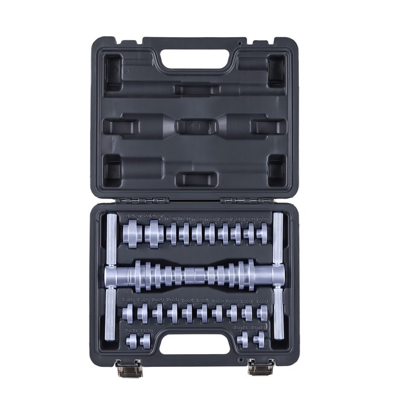 VEVOR Bicycle Bearing Press Kit, Bike for Wheels/Hub Bearing Installation with Bushings & Wrenches, Bike Soft Tail Frame Turning Point Hub Assembly Tool 25pcs
