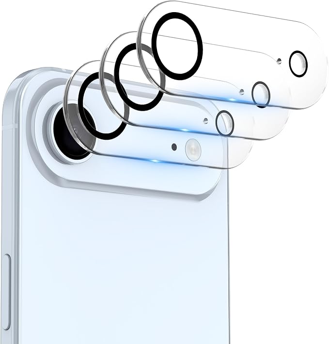 WHPXJY 2025 New Upgrade for 3 pack iPhone Air Camera Lens Protector-Tempered