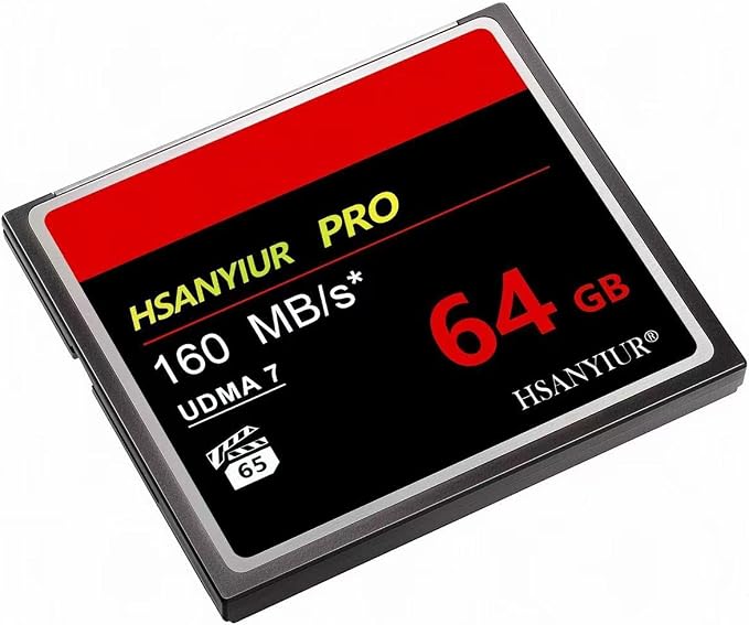 64GB UDMA High Speed, Original CF Card Camera Memory Card