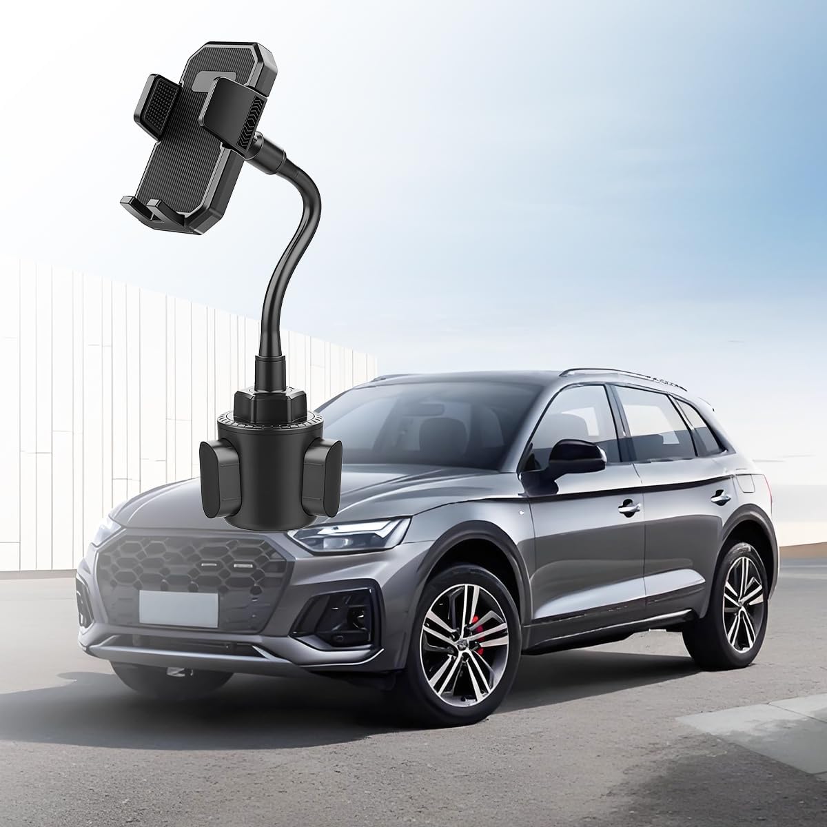 360° Rotatable Long-Neck Cup Holder Phone Mount, Style X905