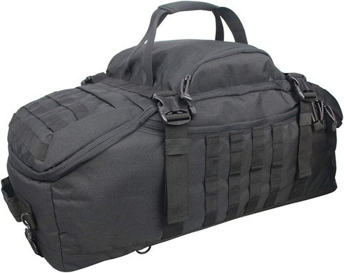 Greencity Travel Duffel Bag - Waterproof Weekend Overnight Bag for Men & Women | 30L, 45L, 85L - Black
